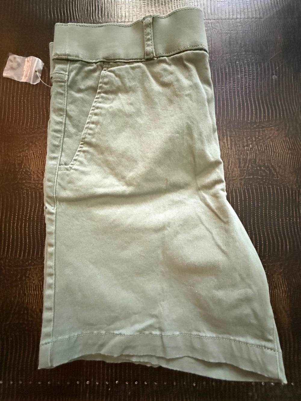 Gloria Vanderbilt Sz 12 Army Green Shape Effect Tummy Sculpt Culottes | NWT
